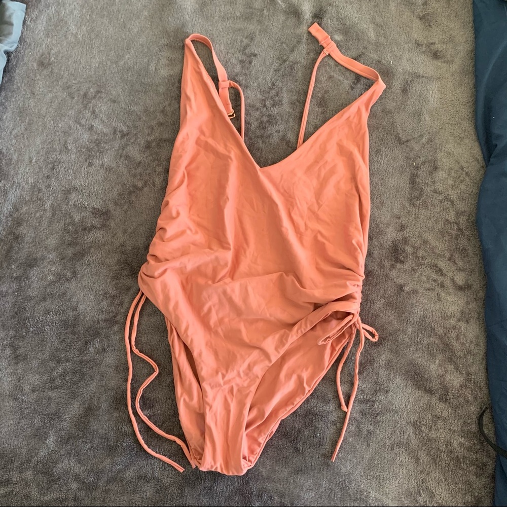 Pacsun L.A. HEARTS LUXE high leg one piece bathing suit